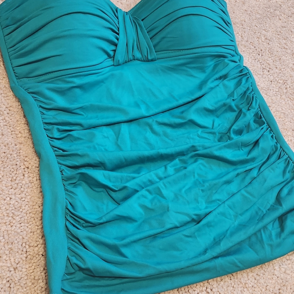 Teal Swim Tank Top